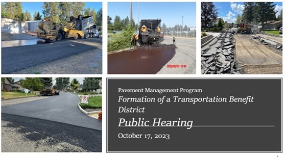 image of roads being paved