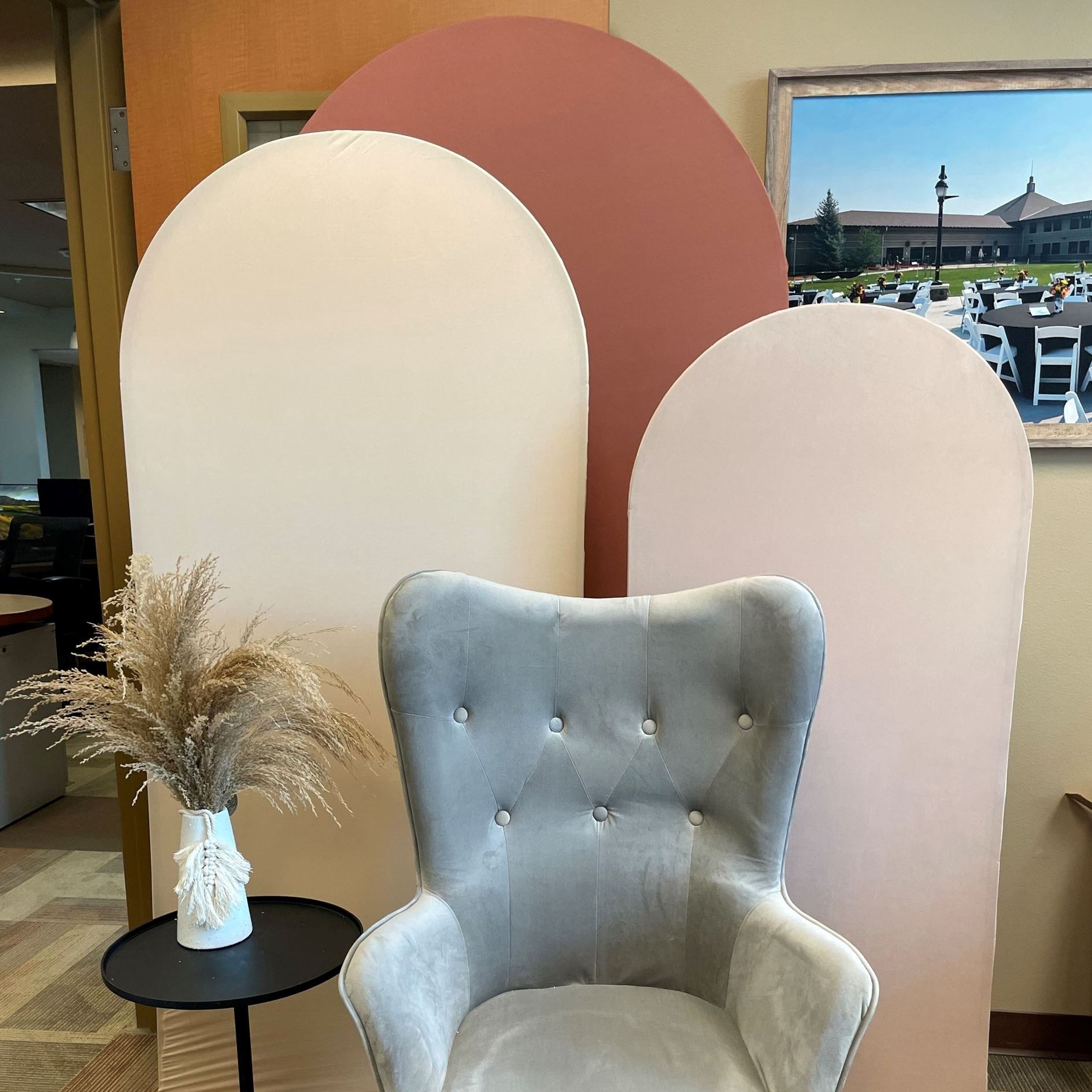 Arched Backdrop or Arbor