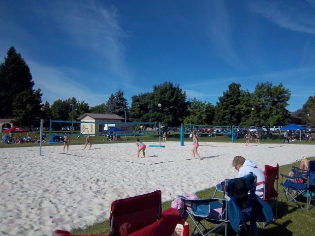 New Volleyball Courts