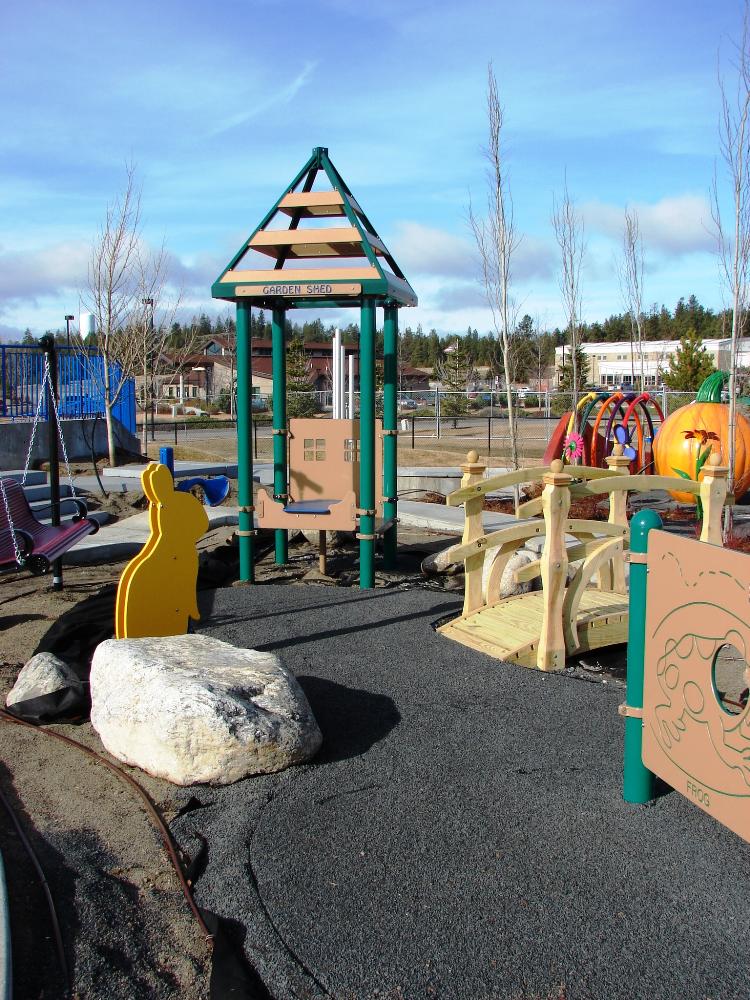 Wavy Walk Garden Shed