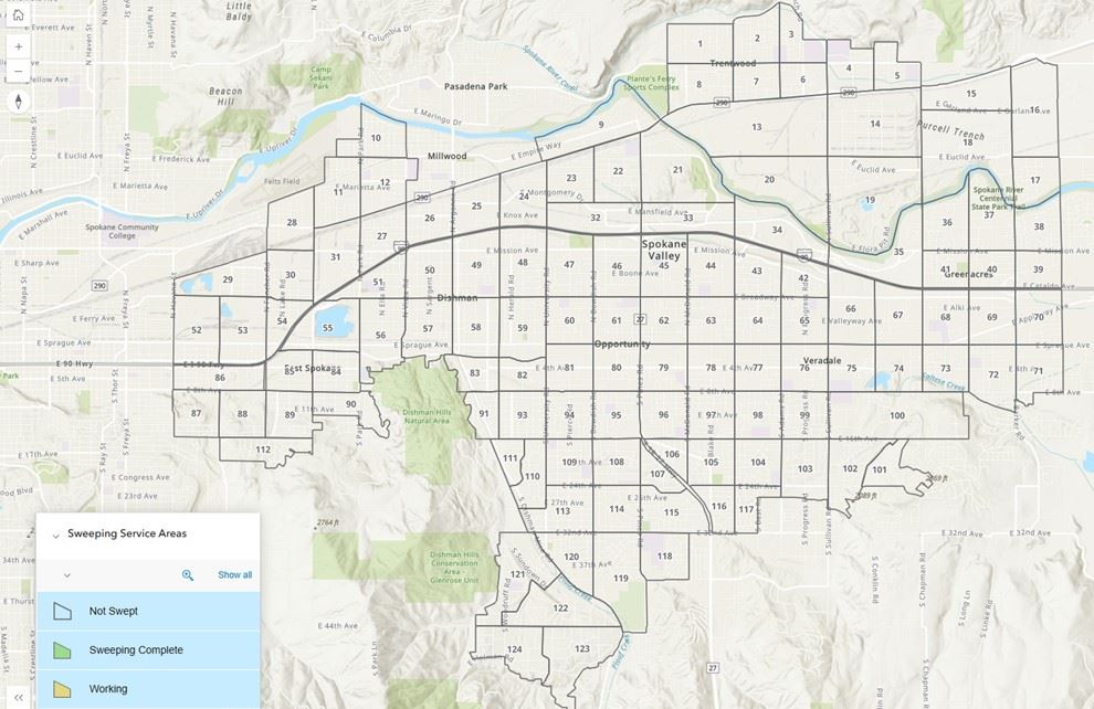 Street Sweeping Map