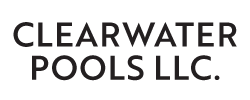 Text logo for Clearwater Pools LLC